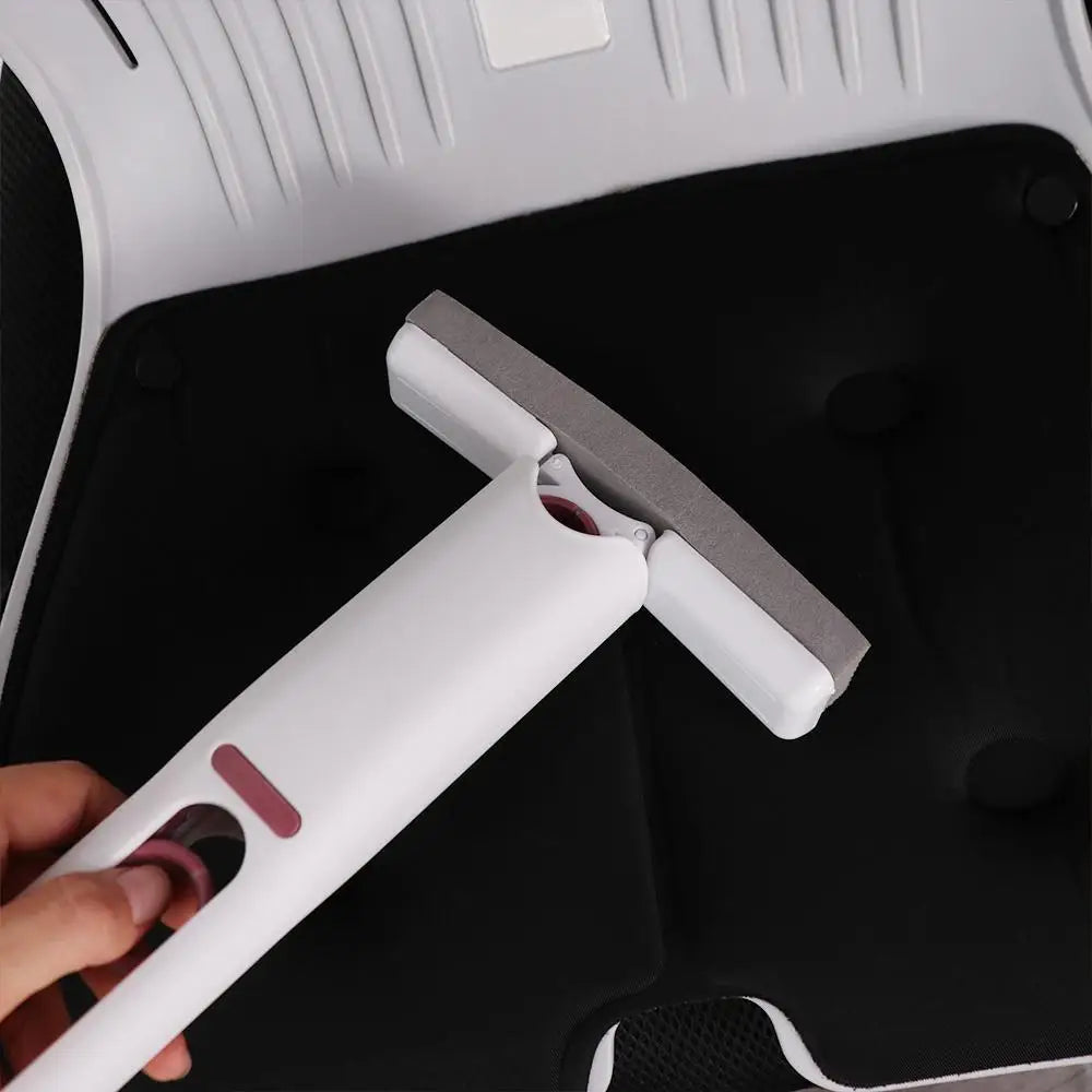 Adjustable Strong Water Absorption Mini Squeeze Mop Mini Dusting Portable Cleaning Mop with Sponge Rotatable Sponge Mop Kitchen